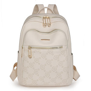 2025 nouvelle mode loisirs voyage sac à dos pour les femmes grande capacité en relief PU commerce extérieur transfrontalier en gros - Product Image 3