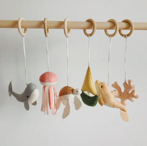 Giocattoli appesi per palestra per bambini giocattolo per animali oceanici - Product Image 1