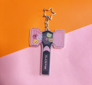 Nueva Colección de Llaveros con Forma de Lightstick de Kpop, Lindos Colgantes Acrílicos, Llavero con Diseño de Personajes de Dibujos Animados - Product Image 3