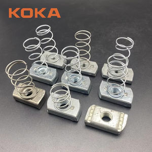 Écrou à ressort pour profilé en acier galvanisé inoxydable M8 M10 M12, prix d'usine - Product Image 2