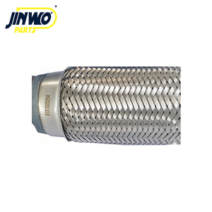 Tuyau flexible d'<span class=keywords><strong>échappement</strong></span> universel de qualité supérieure 51*152*254mm en acier inoxydable, <span class=keywords><strong>tube</strong></span> de réparation de silencieux flexible avec extrémités soudables - Product Image 5