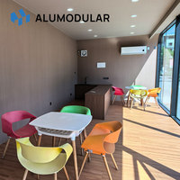 Maisonnette préfabriquée Apple Cabin, bâtiment commercial, café, magasin de détail, maison capsule, pods préfabriqués mobiles pour camping, projet de parc