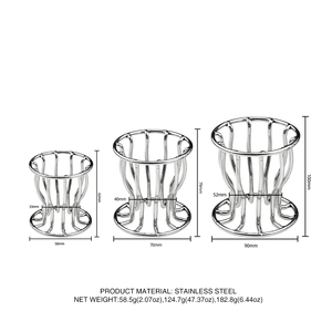 سدادة شرجية مجوفة من الفولاذ المقاوم للصدأ بأحجام متعددة للعب الشرجي - Product Image 2