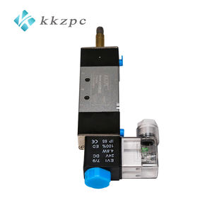 Airtac Loại 4v220-08 <span class=keywords><strong>5</strong></span> Cách <span class=keywords><strong>2</strong></span> Vị Trí 1/4 "Khí Nén Van Điện Từ 4v220-08 Đôi Cuộn Dây Van Điện Từ - Product Image 6