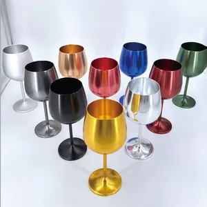 Customized Ultra Light 8oz 10oz 12oz 14oz 16oz 18oz 20oz 22oz Summer Disposable Multi Colors Single Wall Aluminium Mug Cups