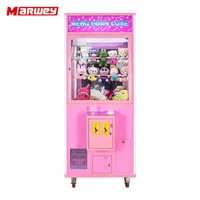 Armoire en bois, poupée en peluche, jouets, Machine à grue personnalisée, Machine d'arcade à pièces de monnaie, jeu vidéo, fabricant de machines à griffes
