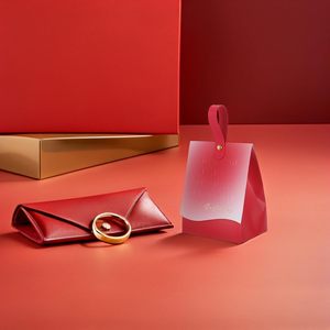 Sacs cadeaux de luxe personnalisés à bas prix, sacs à bonbons pour mariage, fournitures de fête et de mariage, sacs en papier - Product Image 4