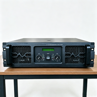 Équipement DJ professionnel SIVG : amplificateur audio haute puissance 2 canaux 1500W classe TD, adapté aux fêtes et à une utilisation en extérieur.