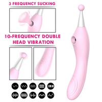 G-Punkt-Klitoris-Stimulator Vibrator für Frauen Vagina-Orgasmus & Nippel-Sauger Sexspielzeug für Höhepunkt und Klitoralstimulation