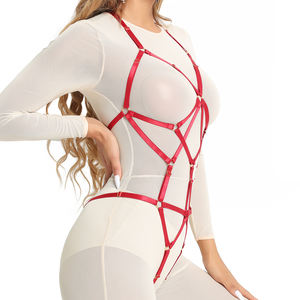 Harnais de poitrine rouge de bonne qualité et à <span class=keywords><strong>prix</strong></span> abordable Seductive Hot Dancewear Nighty <span class=keywords><strong>Sexy</strong></span> <span class=keywords><strong>Lingerie</strong></span> With Exotic For Women - Product Image 2