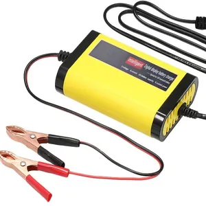 30W Digital display Battery charger 12V 2A for car and motorcfor car and motorcycle batteries, lead acid, agm, gel, vrla