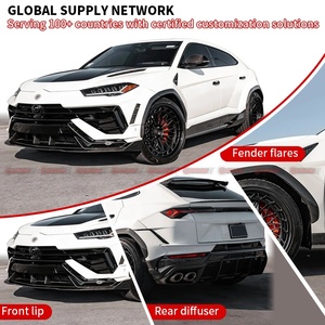 ชุดแต่งตัวถังรถยนต์คาร์บอนไฟเบอร์ครึ่งคัน รุ่น 1016 สำหรับ Lamborghini URUS S ปี 2023-2026 ประกอบด้วยลิ้นหน้า สเกิร์ตข้าง คิ้วล้อ ฝากระโปรงหน้า และลิ้นหลัง - Product Image 3