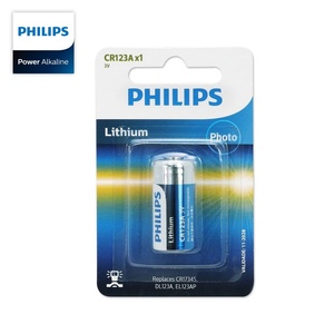Batterie au lithium non rechargeable 3V <span class=keywords><strong>CR123</strong></span> <span class=keywords><strong>CR2</strong></span> pour lampe de poche, appareil photo numérique - Électronique grand public certifiée ROHS, garantie 5 ans - Product Image 1