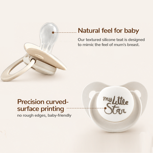 Nuevo Chupete de Silicona con Forma de Corazón Personalizable 2026, Anti Cólicos, con Lindos Diseños, para Bebés de 6 a 18 Meses - Product Image 4