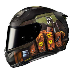 Casco Integral de Fibra Compuesta Verde RPHA 11 HJC - Product Image 2
