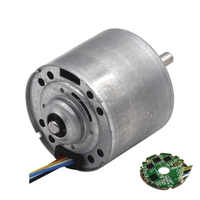 BL4235 Diamètre 42mm Cylindrique Petit Inrunner Brushless DC Moteur BLDC avec contrôleur de pilote interne avec capteur Hall
