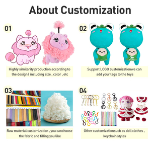 Juguetes de peluche personalizados, bolsos infantiles, muñecas, bolsos de maquillaje para niños, regalos, mochilas de dibujos animados, mochilas para snacks, juguetes de animales salvajes de peluche, muñecos de peluche - Product Image 3