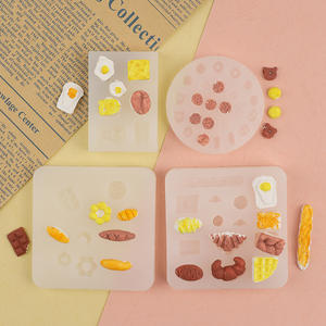 Besafe silicone biscotto pane pane pane cioccolato caramella stampi fondente per la decorazione della torta cottura cupcake toppers pasta di zucchero artigianale - Product Image 4