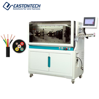 Máquina Rotativa para Cortar y Pelar Cables Multiconductora EW-05F+R para Procesamiento de Cables de Control Industrial y de Energía 0.75-30mm²