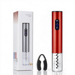 ที่เปิดขวดไวน์ไฟฟ้าแบบพกพา ใช้แบตเตอรี่แห้ง ชาร์จได้ ผลิตจากอลูมิเนียมอัลลอย เป็นมิตรกับสิ่งแวดล้อม - Product Image 1