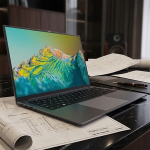 CHUWI <span class=keywords><strong>Laptop</strong></span> de 16 Polegadas Intel I5-12450H 16GB RAM 512GB SSD Windows <span class=keywords><strong>11</strong></span> para Casa, Escritório e Negócios, Computador Notebook com WiFi 6 - Product Image 1