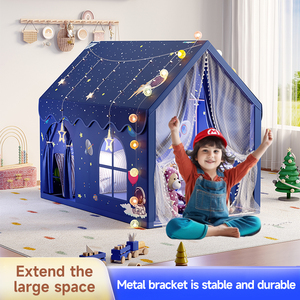 Espace Thème Intérieur Toile Tissu <span class=keywords><strong>Tente</strong></span> <span class=keywords><strong>De</strong></span> Couchage Enfants Fille Garçon <span class=keywords><strong>Tente</strong></span> <span class=keywords><strong>De</strong></span> Couchage Enfants Jouer <span class=keywords><strong>Tente</strong></span> Bébé <span class=keywords><strong>Tente</strong></span> - Product Image 4