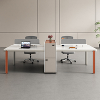 Escritorio de oficina ejecutivo E1 HFC de alta tecnología de lujo personalizado Escritorio de oficina de Gerente de lujo moderno Mesa de oficina ejecutiva Mesa de oficina