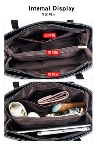 Luxury Handbags for Womens Designer Fashion Large Capacity Casual <b>Tote</b> Bag Sac a Main Ladies Quality Leather Shoulder Bags - Product Image 6