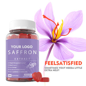 Bonbons à l'extrait de safran de marque privée pour réguler l'humeur Les bonbons sans sucre végétaliens favorisent la circulation sanguine Suppléments de santé - Product Image 2