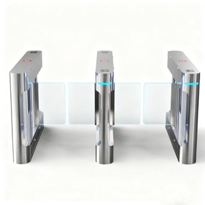 Rào cản Swing cho người đi bộ PASSAGE <span class=keywords><strong>Wing</strong></span> turnstiles tự động không thấm nước WG kiểm soát truy cập hệ thống RFID NFC Swing rào cản - Product Image 1