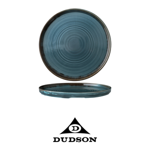 Plato de Cena Azul Dudden Harvest, Apilable, Decorado, Hecho a Mano, de Cerámica, 26 cm, para Restaurante, Hotel, Suministros al por Mayor, Vajilla - Product Image 4