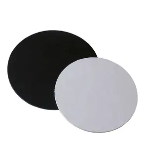 Custom Wholesale 4 6 8 10 12 14 Inch Thick White Black Sturdy Round Wooden Mdf Cake Board