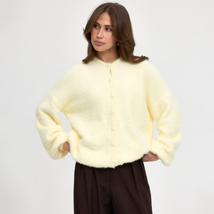 Cárdigan Holgado de Manga Farol para Mujer, Color Verde, Moda 2026, Ropa Casual - Product Image 3