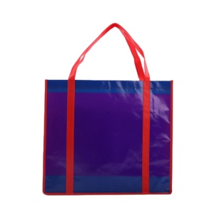 Bolsa no tejida reutilizable duradera impresa laminada a granel reciclada promocional barata de Eco con Laminat - Product Image 1