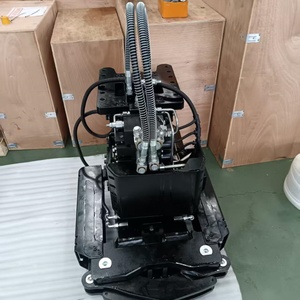 GJEM GJRH50 Coupleur rapide rotatif et inclinable à 360° - Attache hydraulique universelle pour seaux, grappins et marteaux hydrauliques - Product Image 4