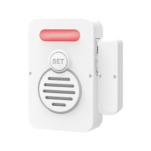 Sensor Magnético Inalámbrico MC-08 para Puerta y Ventana, Sistema de Seguridad para el Hogar, Refrigerador y Gabinete, con 3 Niveles de Volumen - Product Image 1
