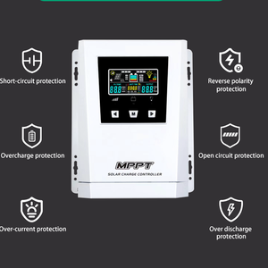 Mjo पोर्टेबल स्मार्ट सौर चार्ज नियंत्रक <span class=keywords><strong>mppt</strong></span> 12/24/48v ऑटो एमपीपी दक्षता> आरवी सौर प्रणाली के लिए 99% - Product Image 4