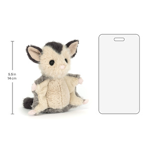 Peluche Jelly Cat Lolly Sugar Glider, Giocattoli Morbidi di <span class=keywords><strong>Animali</strong></span> del Bosco, Bambole di Peluche Carine, Perfette come Regalo di Compleanno - Product Image 5