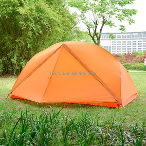 Tente <span class=keywords><strong>dôme</strong></span> double couche personnalisée pour 2 personnes, imperméable, manuelle, pour la randonnée en plein air, le <span class=keywords><strong>camping</strong></span>, légère, résistante à la pluie - Product Image 2