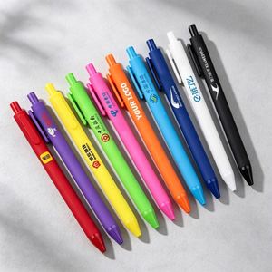 Simple Morandi School Student Custom Personalize Gel Pen Customize Logo Wholesale Stationery Supplies Ballpoint Custom Gel Pens - Product Image 1