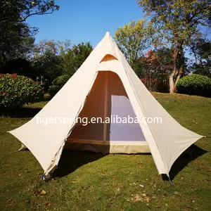 Wasserdicht Familie Zelt Indischen Stil Pyramide Tipi Zelt 2-3 Person Outdoor Camping Winter Zelte