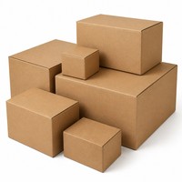 Emballage en carton ondulé sur mesure pour la livraison express de fruits, de livres et de marchandises