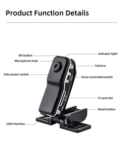 Camera Mini DV Camera Ghi Hình Hỗ Trợ Thẻ TF 8G 720*480 Camera Kỹ Thuật Số Ghi Hình Liên Tục - Product Image 6