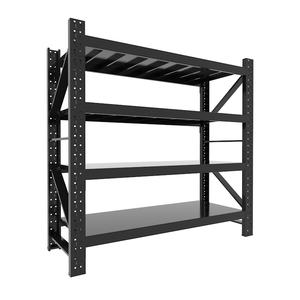Étagère en rack personnalisée robuste Étagère en métal de qualité supérieure Étagère de rangement fabriquée en usine Étagère de stockage Étagère en acier Entrepôt - Product Image 5
