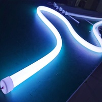 25mm 360 Diffuseur Rond Manchon en Silicone Lumière Tube Flexible Projet Extérieur Led Néon Bande Néon Led Lumières Flexible Bande Souple