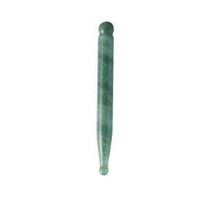 Herramienta de belleza de uso doméstico, masajeador de Aventurina Natural, cabezal Facial, piedra de Jade, pluma de acupuntura - Product Image 3