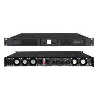 Amplificateur numérique de classe D à double canal EIF D2Series D2-2200/2500/3000/3500/4200, son stéréo 8 ohms/4 ohms, haute puissance, métal, pour extérieur