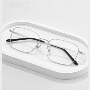 <span class=keywords><strong>Gafas</strong></span> Rectangulares de Metal Unisex, Estándar Global de Reciclaje, Ideales para Uso Diario, Ocasiones de Negocios, Protección para Pantalla de <span class=keywords><strong>Ordenador</strong></span> - Product Image 3