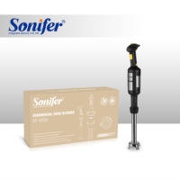Mixeur Plongeant Commercial Sonifer SF-8230 2000W, Batteur Plongeant avec Tige en Acier Inoxydable de 30 cm pour Cuisine