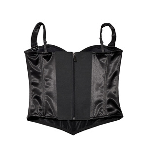 Top Corset Sexy para Mulheres, Sem Alças, com Copas Almofadadas, Cintura Ajustável, Modelador de Corpo com Alças Removíveis - Product Image 3